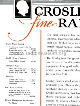 Super Musicone ; Crosley Radio Corp.; (ID = 1322493) Parleur