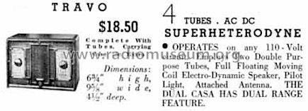 Travo Ch= 166; Crosley Radio Corp.; (ID = 631737) Radio