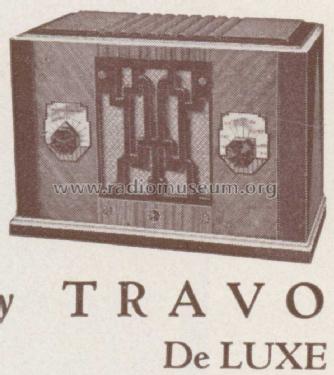 Travo Deluxe ch=166; Crosley Radio Corp.; (ID = 1181895) Radio