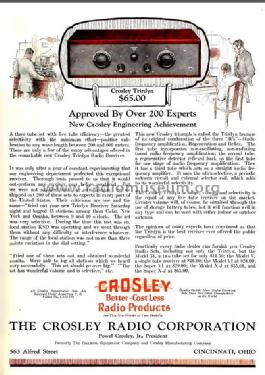 Trirdyn 3R3; Crosley Radio Corp.; (ID = 2649628) Radio