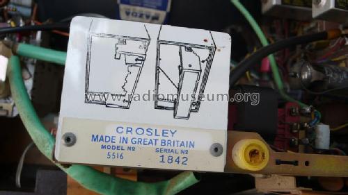 Crosley 5516; Unknown - CUSTOM (ID = 1626830) Television