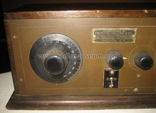 Clar-A-Dyne 4-Tube; Crouch-Wilson & Co., (ID = 1166690) Radio