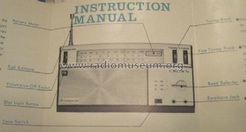 10 Transistor TR-1050; Crown Radio Corp.; (ID = 1037512) Radio