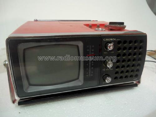 31 Transistor 1-IC TV & FM/AM 2-Band Radio 5TV-504; Crown Radio Corp.; (ID = 1349620) TV-Radio