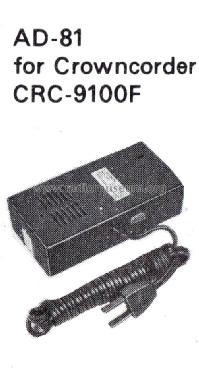 AC Adaptor AD-81; Crown Radio Corp.; (ID = 1657214) Aliment.