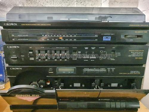 CD Player Stereo Tower System CD-2000; Crown Radio Corp.; (ID = 2878074) Radio
