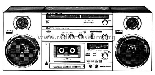 Integrated Micro Component System CMC-5; Crown Radio Corp.; (ID = 1843237) Radio