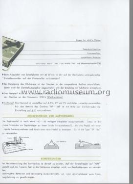 Radio Phonograph TRP-104F; Crown Radio Corp.; (ID = 1941610) Radio