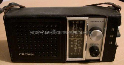Portable 3 Band Radio TRF-2400L; Crown Radio Corp.; (ID = 1953912) Radio