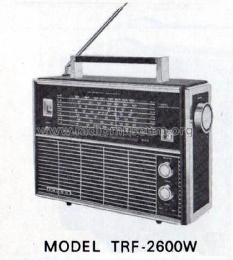 Portable 4 Band Radio TRF-2100L; Crown Radio Corp.; (ID = 1656562) Radio