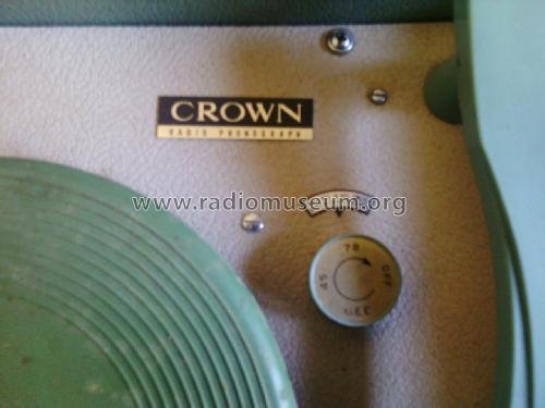 Radio Phonograph TRP-20; Crown Radio Corp.; (ID = 2014641) Radio
