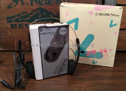 Stereo Cassette Player SZ-11; Crown Radio Corp.; (ID = 2820218) Enrég.-R