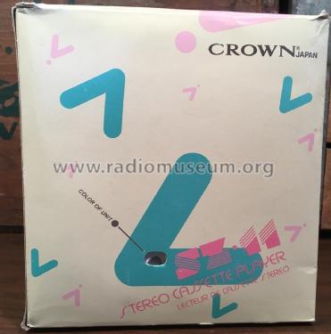 Stereo Cassette Player SZ-11; Crown Radio Corp.; (ID = 2820221) Enrég.-R