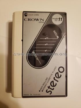 Stereo Cassette Player SZ-11; Crown Radio Corp.; (ID = 2820223) Sonido-V