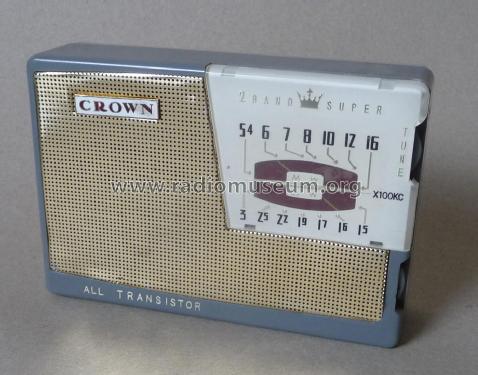 All Transistor 2 Band Super TR-6L2; Crown Radio Corp.; (ID = 3032431) Radio