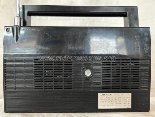 3-Band FM/AM 12-Transistor Radio TRF-1200; Crown Radio Corp.; (ID = 3115740) Radio