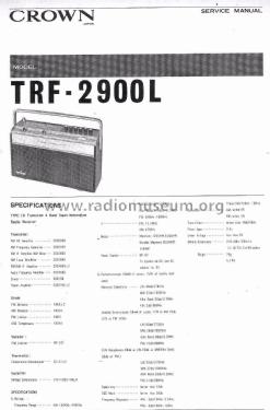 4-Band Constellation TRF-2900L; Crown Radio Corp.; (ID = 2827132) Radio