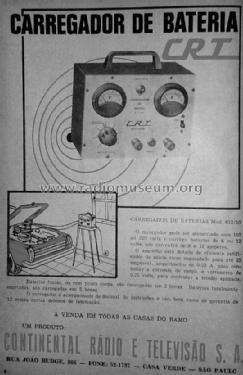 Carregador de baterias 612/10; CRT, Continental (ID = 1906269) Power-S