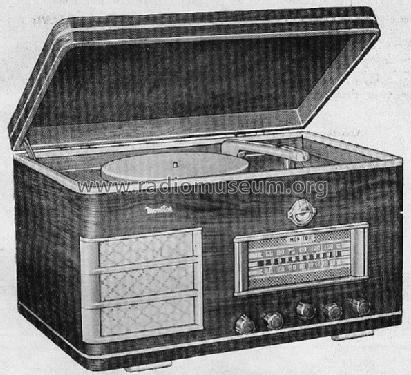 Radiofonógrafo RF-65; CRT, Continental (ID = 1900438) Radio