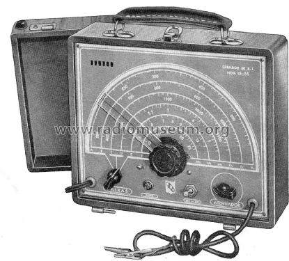 RF signal generator CR-55; CRT, Continental (ID = 1877161) Equipment