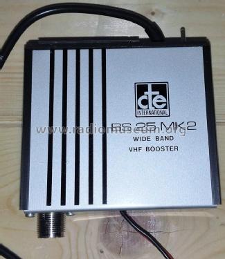 Wide Band VHF Booster BS25-MK2; CTE International S. (ID = 2027622) Ampl. HF