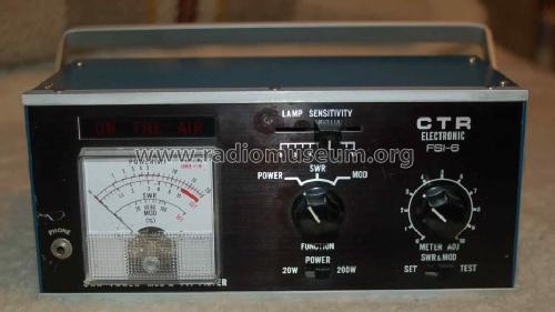 SWR Meter FSI-6; CTR-Elektronik, (ID = 1134523) Equipment