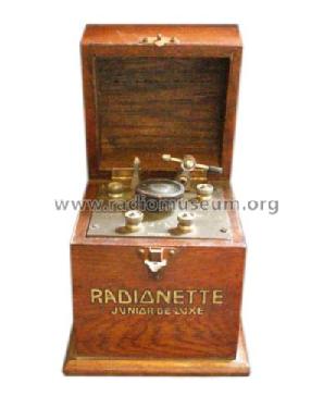 Radionette Junior De Luxe; Radionette brand, (ID = 790578) Galena