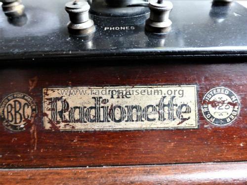 Radionette Popular Model; Radionette brand, (ID = 2407849) Galène