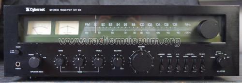 FM/AM Stereo Receiver CR-60; Cybernet Electronics (ID = 3018184) Radio