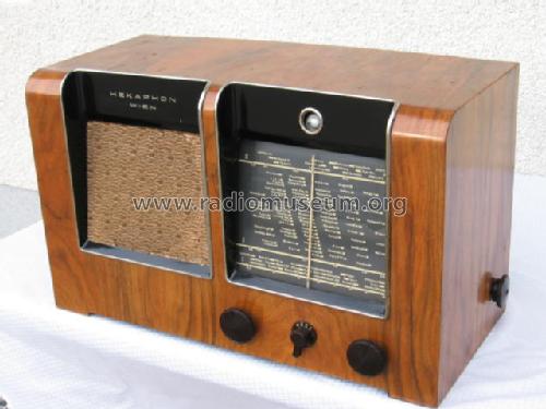 Hekaphon-Super 46W ; Czeija, Nissl & Co., (ID = 305384) Radio