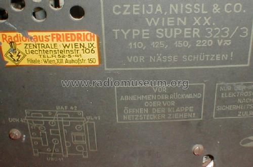 Octavio Spezial Super 323/3; Czeija, Nissl & Co., (ID = 406543) Radio