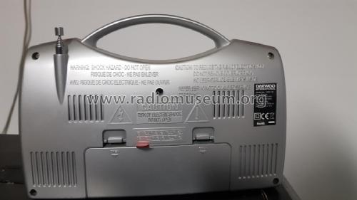 Portable Dual Band Radio Receiver DRP-12; Daewoo Electronics (ID = 3035569) Radio