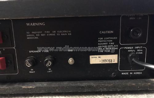 Electown Integrated Stereo Amplifier A616; Daewoo Electronics (ID = 2814455) Ampl/Mixer