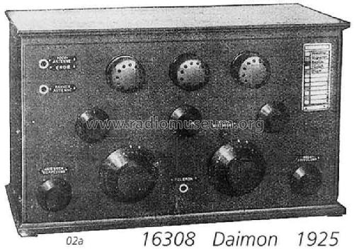Drei-Röhren-Reflex-Empfänger 16308; Daimon, (ID = 1481) Radio
