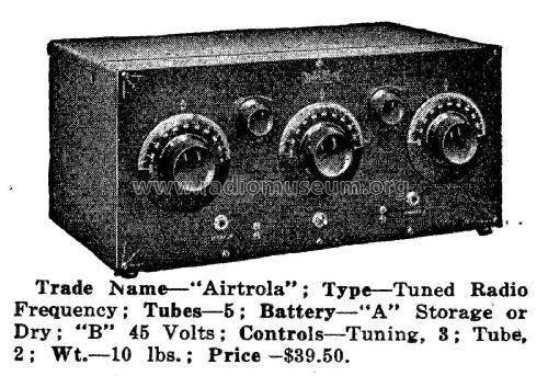 Airtrola ; Dalco Radio Co. (ID = 1957899) Radio