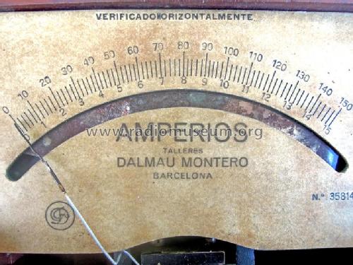 Amperemeter 15/150 A; Dalmau Montero; (ID = 2427888) Equipment