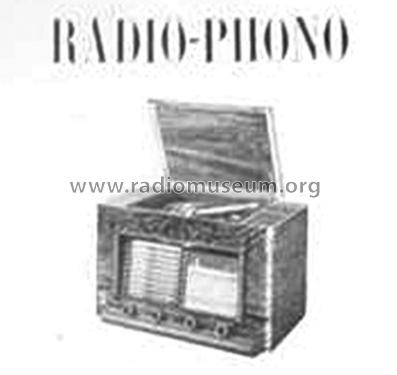 Radio-Phono Ch = Gavotte luxe; Dalton-Radio, Bancal (ID = 1859908) Radio