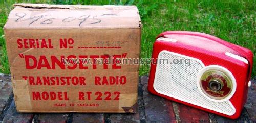 RT222; Dansette Products (ID = 612096) Radio