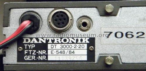 Sprechfunkgerät DT 3000; Dantronik Funk (ID = 1124879) Commercial TRX