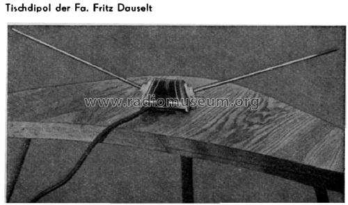 Fernseh-Tisch-Antenne ; Dauselt, Fritz; (ID = 1594378) Antenna