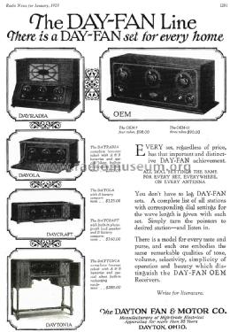 Daycraft 5109; Day-Fan Electric Co. (ID = 1543549) Radio