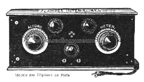 Super-Sept Modèle des Hopitaux de Paris; de Gialluly, SINDAR (ID = 1710053) Radio