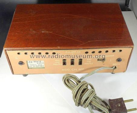 Convertidor UHF a VHF C.N. 600; de Wald; Barcelona (ID = 3133775) Adapteur