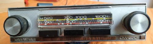 DW-230; de Wald; Barcelona (ID = 2531095) Car Radio