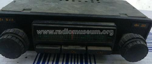 DW-380; de Wald; Barcelona (ID = 3107941) Car Radio