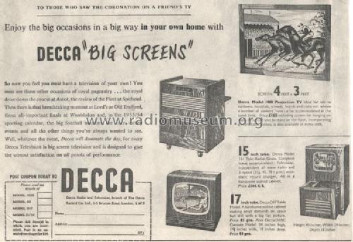 1000; Decca Brand, Samuel (ID = 1272890) Fernseh-E