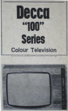 100 series CV1061; Decca Brand, Samuel (ID = 861557) Television