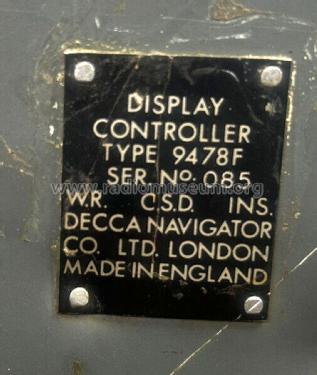 Display Controller 9478F; Decca Navigator (ID = 2954462) Misc