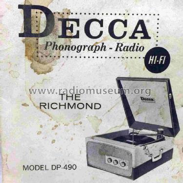 The Richmond DP-490 Ch= AM-2; Decca Records, Inc.; (ID = 2984119) Radio