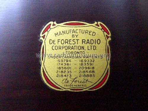 Trirdyn Special ; De Forest DeForest (ID = 800267) Radio
